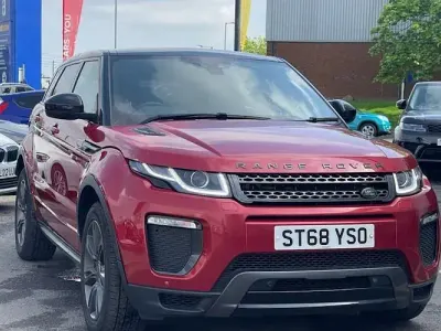 Used Land Rover Range Rover evoque Landmark 180 HP (132 kW) 2018 Red SUV