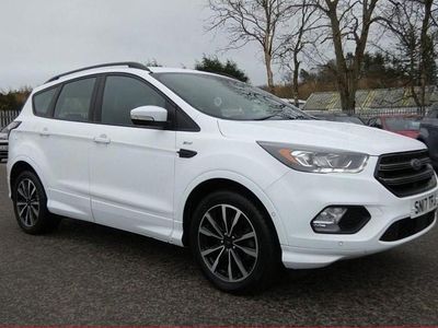 Used Ford Kuga ST-Line 150 HP (110 kW) 2017 White SUV