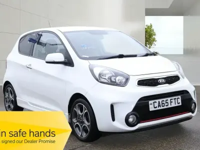 Used Kia Picanto 84 HP (61 kW) 2016 White Hatchback