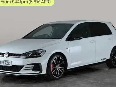 Used VW Golf VII GTI 290 HP (213 kW) 2019 White Hatchback