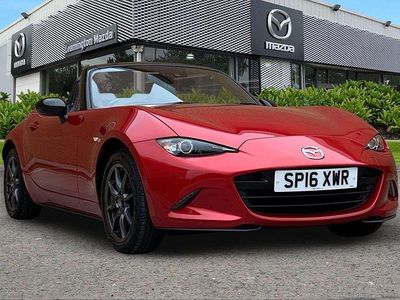 Red Used 2016 Mazda MX5 Inclusive Cabriolet | £13,790 (Fair price)