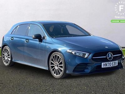 Used Mercedes A180 Exclusive 2021 Blue Hatchback
