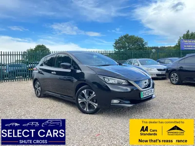 Used Nissan Leaf Tekna 110 kW (150 HP) 2022 Black Hatchback