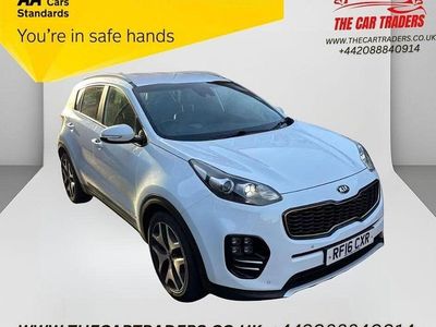 White Used 2016 Kia Sportage GT-Line SUV | £8,988 (Fair price)