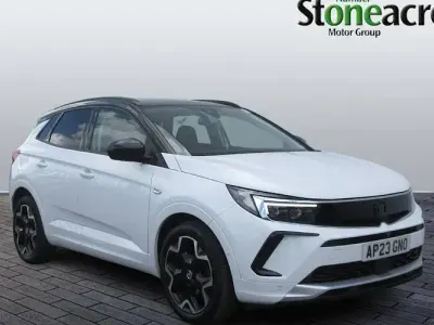 Used Vauxhall Grandland X Ultimate 131 HP (96 kW) 2023 White SUV