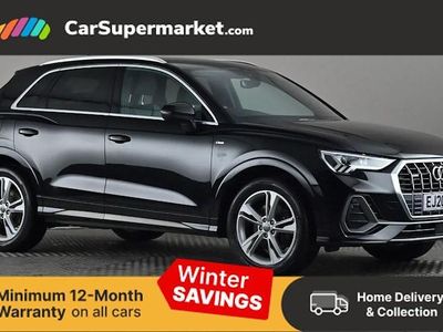 Black Used 2020 Audi Q3 S-Line SUV | £20,997 (Fair price)