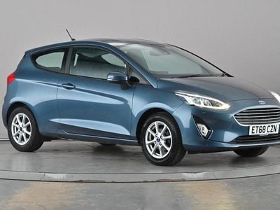 Used Ford Fiesta Zetec 85 HP (62 kW) 2019 Blue Hatchback