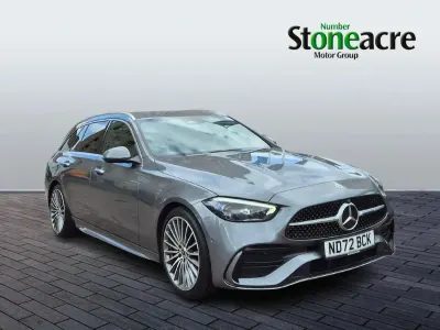 Used Mercedes C220 AMG Line Premium 2022 Grey Estate