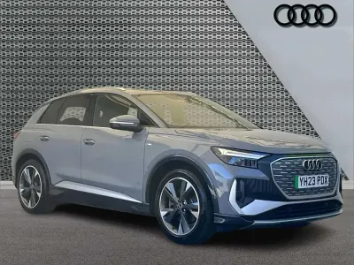 Used Audi Q4 e-tron S-Line 219 kW (299 HP) 2023 Grey SUV