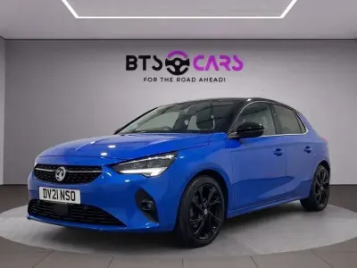 Used Vauxhall Corsa Elite 100 HP (73 kW) 2021 Blue Hatchback