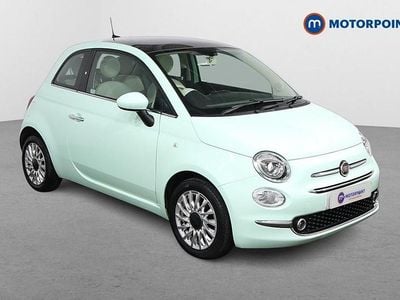 Used Fiat 500 Lounge 69 HP (50 kW) 2018 Green Hatchback