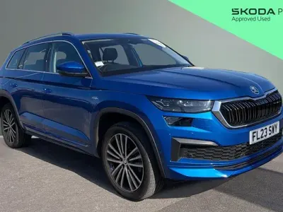 Begagnad Skoda Kodiaq LAURIN & KLEMENT 200 HK (147 kW) 2023 Blå SUV