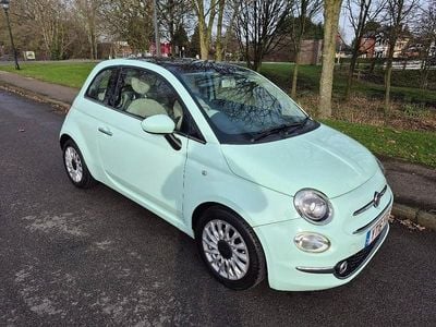 Green Used 2016 Fiat 500 Lounge Hatchback | £4,995 (Fair price)