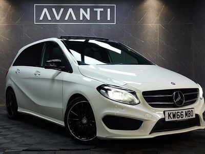 White Used 2016 Mercedes B220 AMG Line Premium Plus MPV | £10,300 (Fair price)