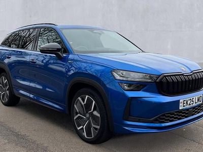 Used Skoda Kodiaq SportLine 204 HP (150 kW) 2025 Race blue SUV