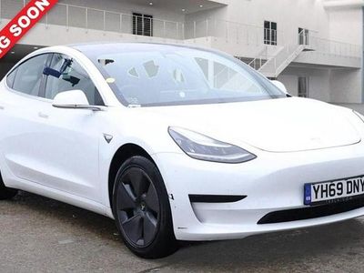 White Used 2019 Tesla Model 3 Standard Range Plus Sedan | £12,950 (Fair price)