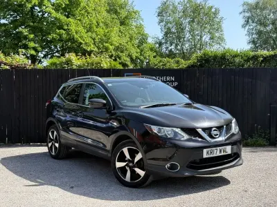 Used Nissan Qashqai N-Connecta 130 HP (95 kW) 2017 Black SUV