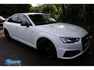 Used Audi A4 Black Edition 150 HP (110 kW) 2019 White Sedan