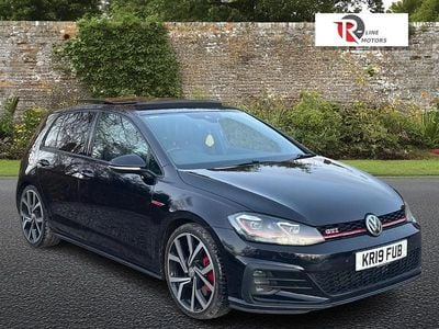 Black Used 2019 VW Golf VII GTI Hatchback | £16,495 (Fair price)