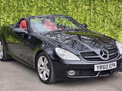 Used Mercedes SLK200 184 HP (135 kW) 2010 Black Cabriolet