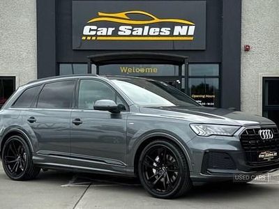 Grey Used 2021 Audi Q7 S-Line SUV | £36,450 (A bit pricey)