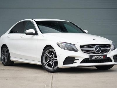 Used Mercedes C300 AMG Line Premium 2019 White Sedan