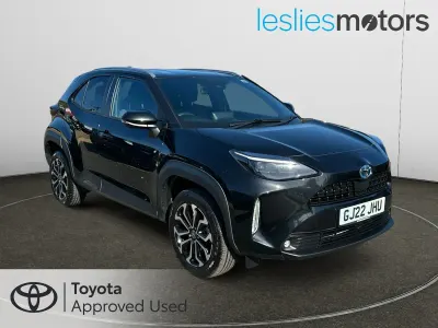 Used Toyota Yaris Hybrid Design 2022 Black Hatchback