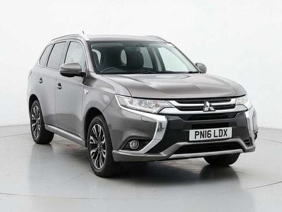 Used Mitsubishi Outlander P-HEV 2016 Brown Estate