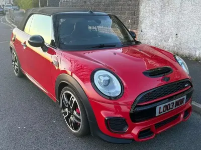 Usado Mini John Cooper Works Cabriolet 2018 Rojo Descapotable