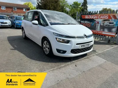 Begagnad Citroën Grand C4 Picasso VTR Sport 115 HK (84 kW) 2014 Vit Minibuss