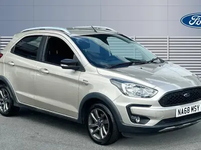 Used Ford Ka Plus Active 86 HP (63 kW) 2018 Silver Hatchback
