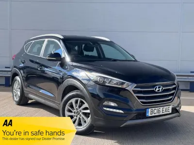 Second-hand Hyundai Tucson SE 116 CP (85 kW) 2016 Negru SUV