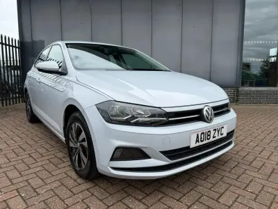 Second-hand VW Polo SE 94 CP (69 kW) 2018 Argintiu Hatchback