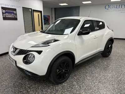 Used Nissan Juke Acenta Premium 110 HP (80 kW) 2014 White SUV