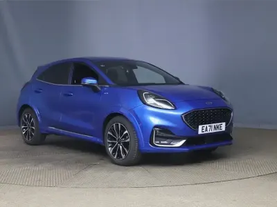 Begagnad Ford Puma ST-Line X 125 HK (91 kW) 2022 Blå SUV