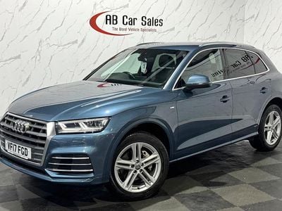Blue Used 2017 Audi Q5 S-Line SUV | £16,999 (Fair price)