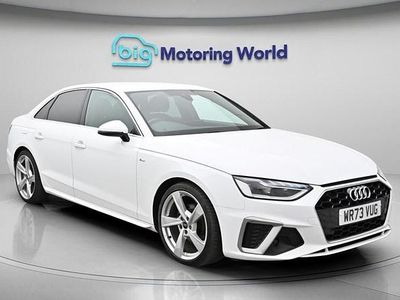 Begagnad Audi A4 S-Line 150 HK (110 kW) 2023 Vit Sedan