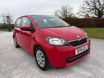 Used Skoda Citigo SE 2016 Red Hatchback