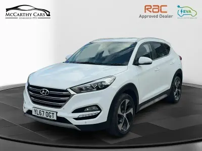 Used Hyundai Tucson Edition 177 HP (130 kW) 2017 Polar white SUV