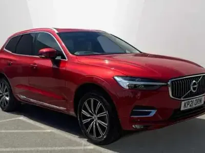 Used Volvo XC60 Inscription 250 HP (183 kW) 2021 Fusion red SUV