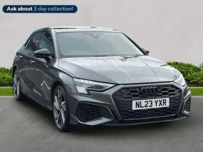 Used Audi S3 Sportback Advanced 310 HP (228 kW) 2023 Grey Hatchback