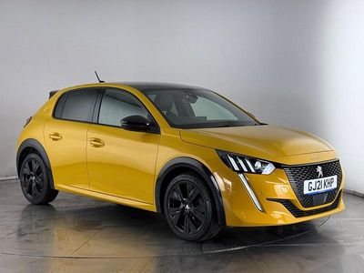 Yellow Used 2021 Peugeot 208 GTi Hatchback | £13,700 (Fair price)