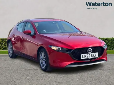 Used Mazda 3 2022 Red Hatchback