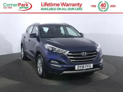 Used Hyundai Tucson SE 136 HP (100 kW) 2018 Blue SUV