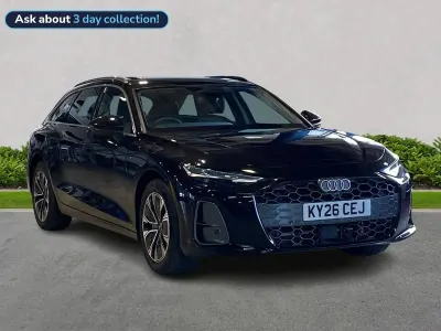 New Audi A6 Sport 2026 Black Estate