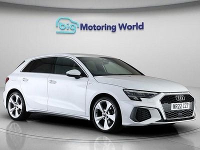 Used Audi A3 Sportback S-Line 110 HP (80 kW) 2022 White Hatchback