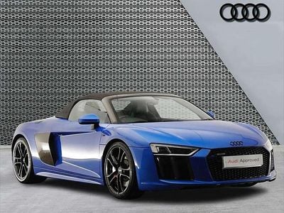 Used Audi R8 Spyder Advanced 532 HP (391 kW) 2019 Blue Cabriolet