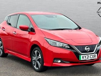 Red Used 2021 Nissan Leaf N-Connecta Hatchback | £10,730 (Fair price)