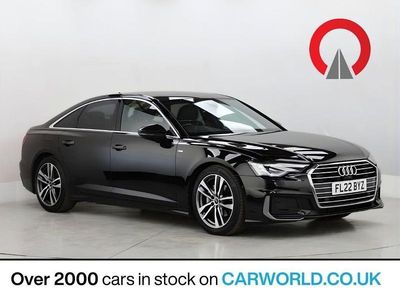 Black Used 2022 Audi A6 S-Line Sedan | £18,400 (Good price)