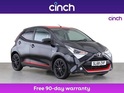 Black Used 2018 Toyota Aygo x-press Hatchback | £7,599 (Fair price)